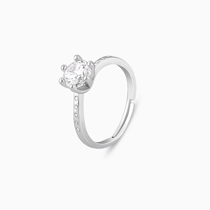 Silver Shine Wave Ring - Image 4