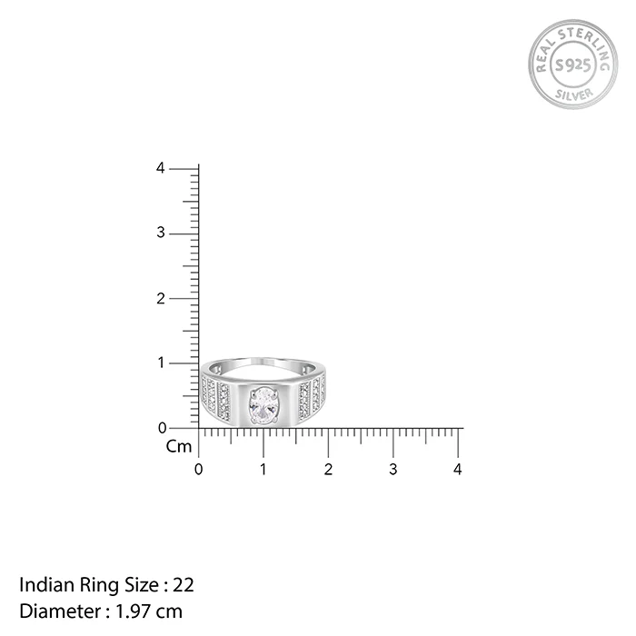 Silver Signet Ring For Him - Image 7