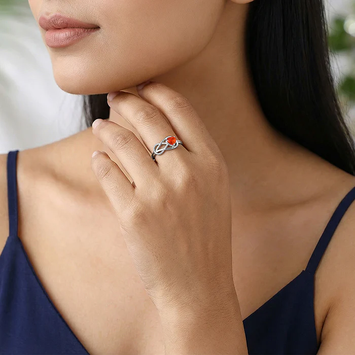 Silver Silent Vows Ring - Image 3