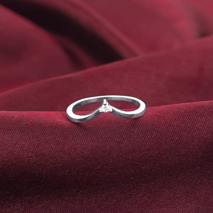 Silver Simple Vanki Ring - Image 2