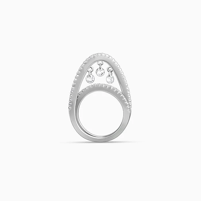 Silver Standout Ring - Image 4
