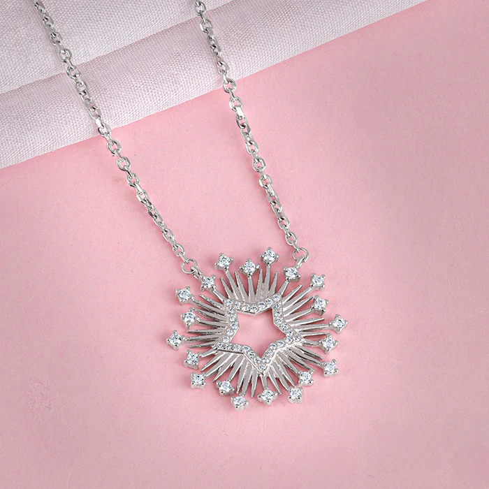 Silver Starshine Necklace - Image 2