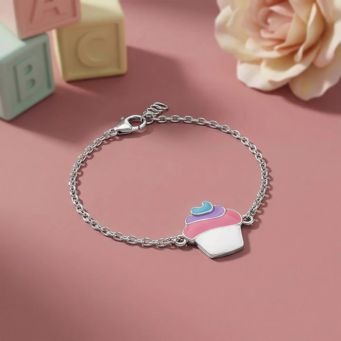 Silver Sugar Pop Kids Bracelet (0 - 2 Years) - Image 2