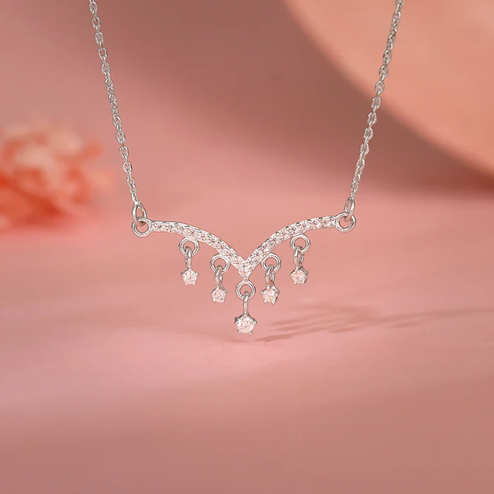 Silver Megastar Necklace - Image 2