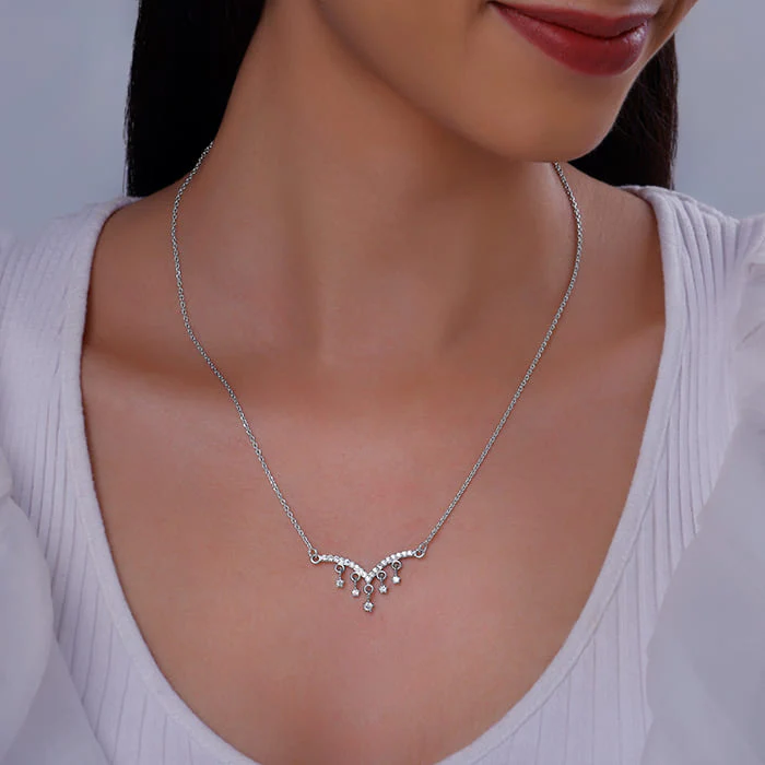 Silver Megastar Necklace - Image 3