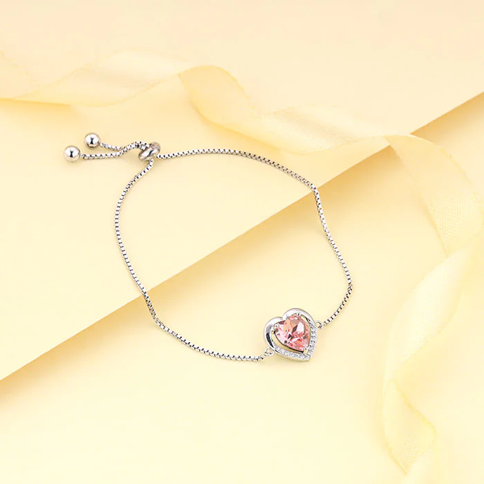 Silver Valentine Bracelet - Image 2