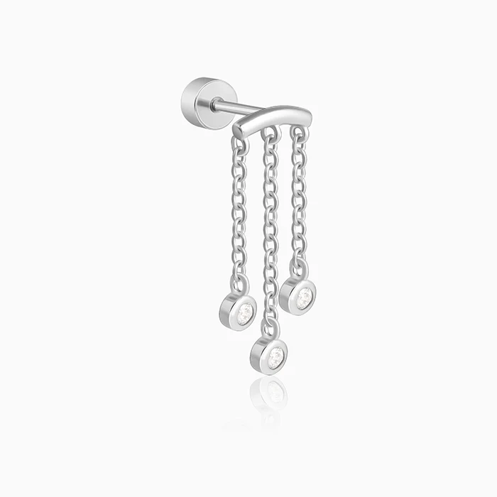 Silver Valky Ear Piercings - Image 4