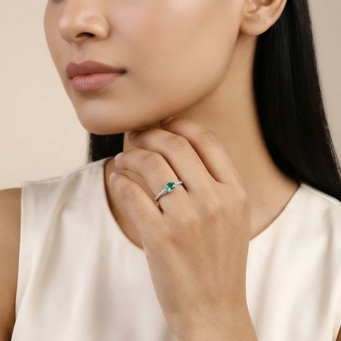 Silver Victoria Ring (Size 12) - Image 3