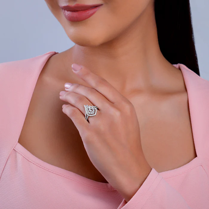 Silver Wing It Ring - Image 3