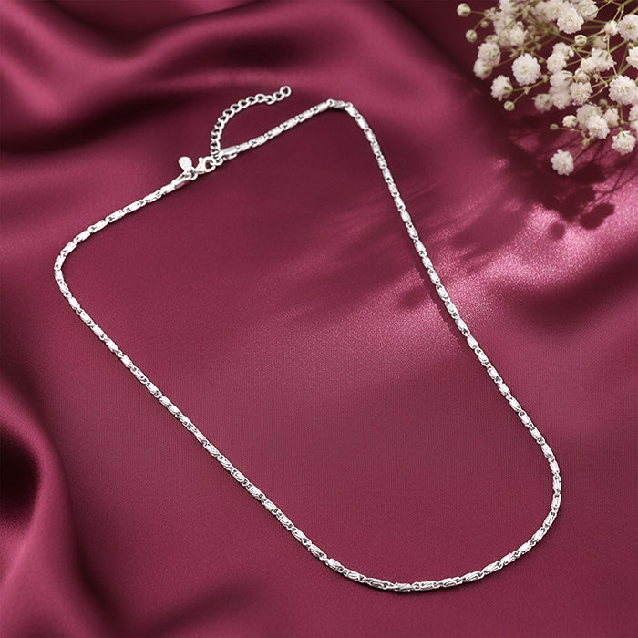 Silver Wow Wheat Chain - Image 2