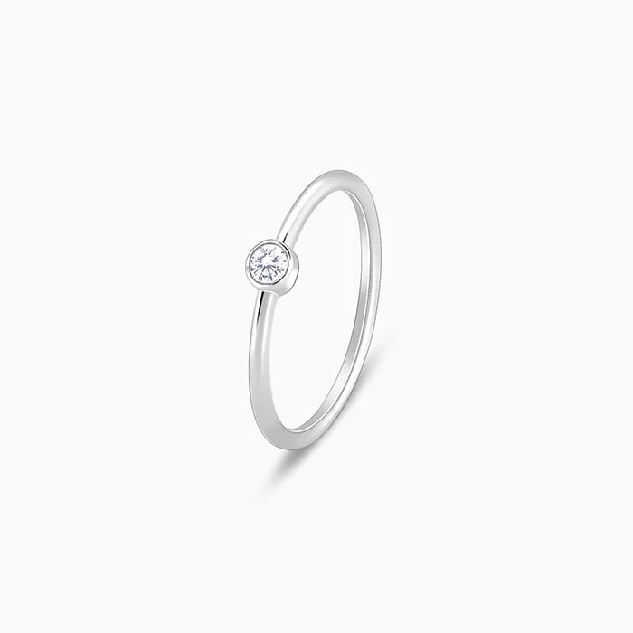 Silver Zircon Queen of Venus Ring - Image 4