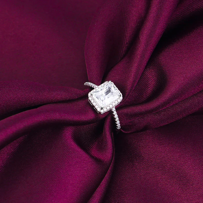 Silver Zircon Soul of Love Ring - Image 2