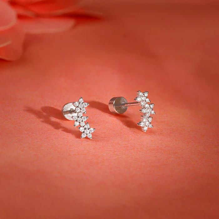 Silver Zynae Ear Piercings - Image 2