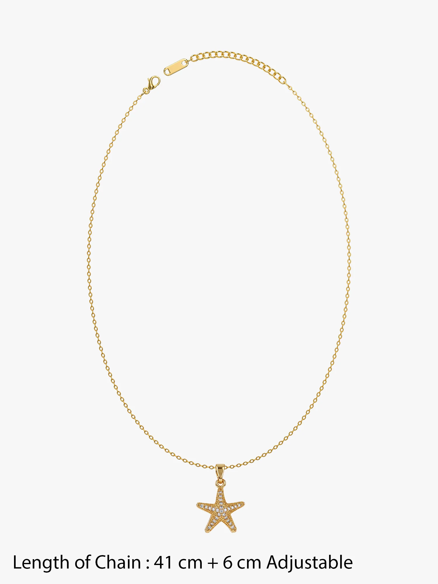 Star Girl Gold Plated Necklace - Image 8