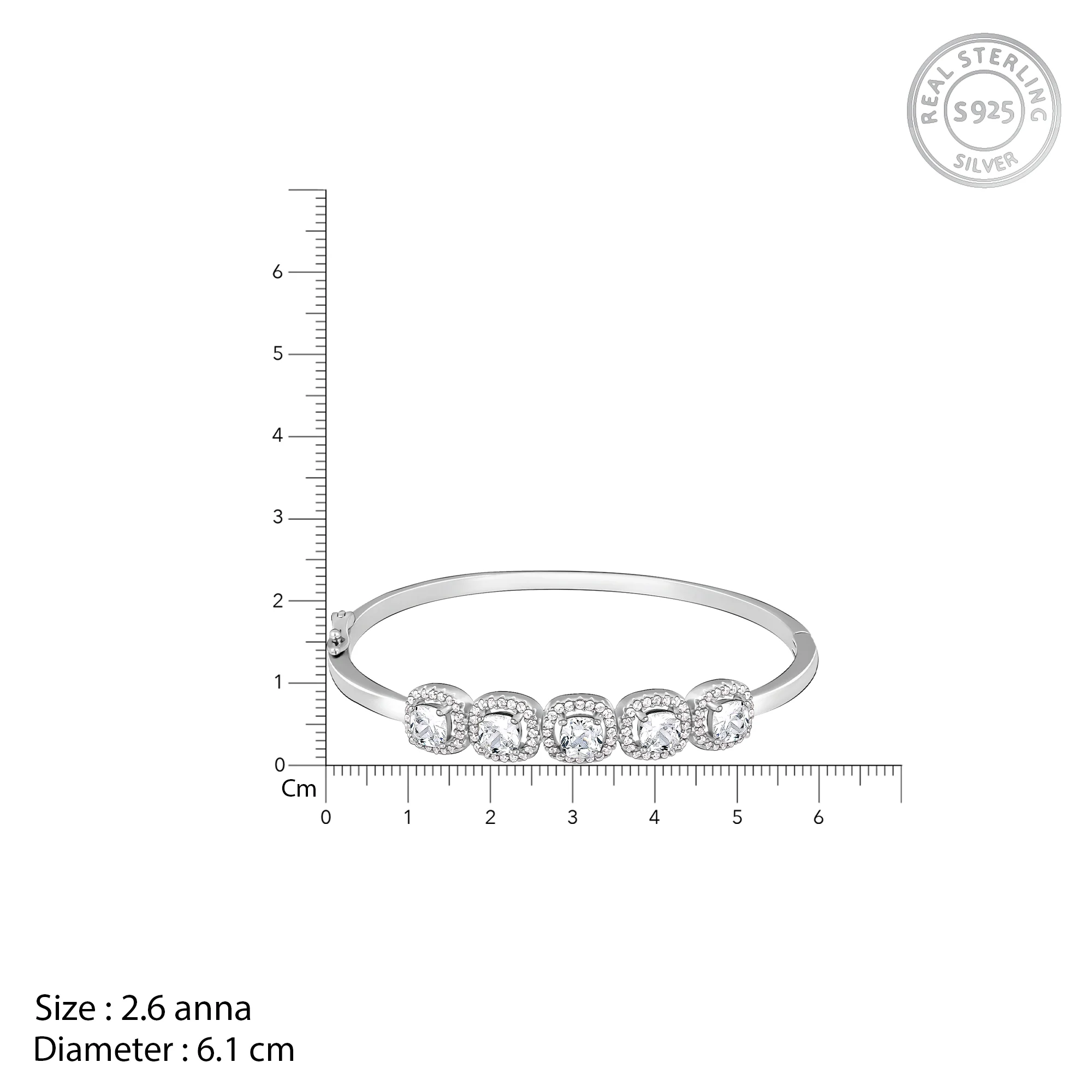 Silver Tales of Love Bracelet - Image 5