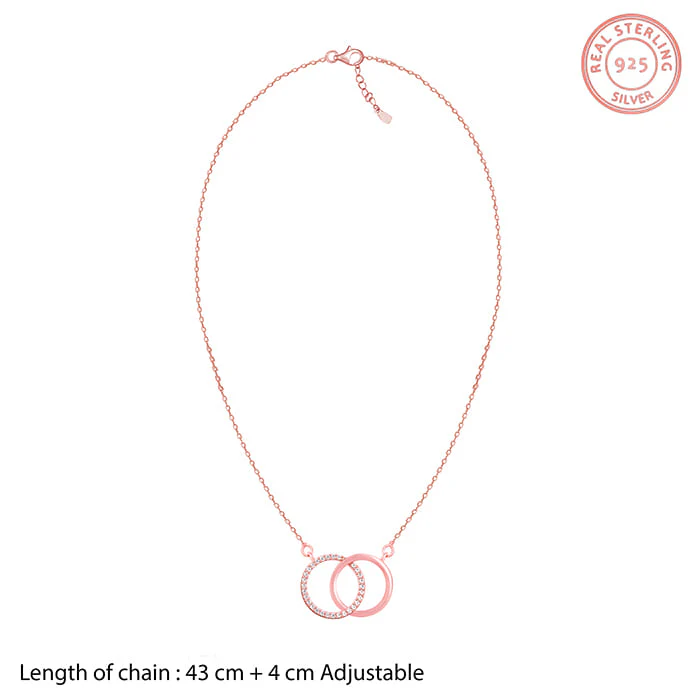 Rose Gold Alluring Necklace - Image 5