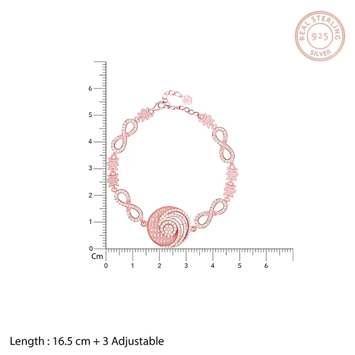 Rose Gold Shell of Love Bracelet - Image 3