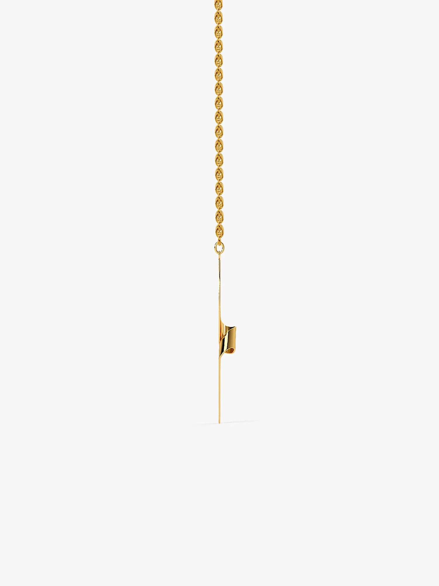Wave Mood Gold Plated Pendant With Link Chain - Image 5