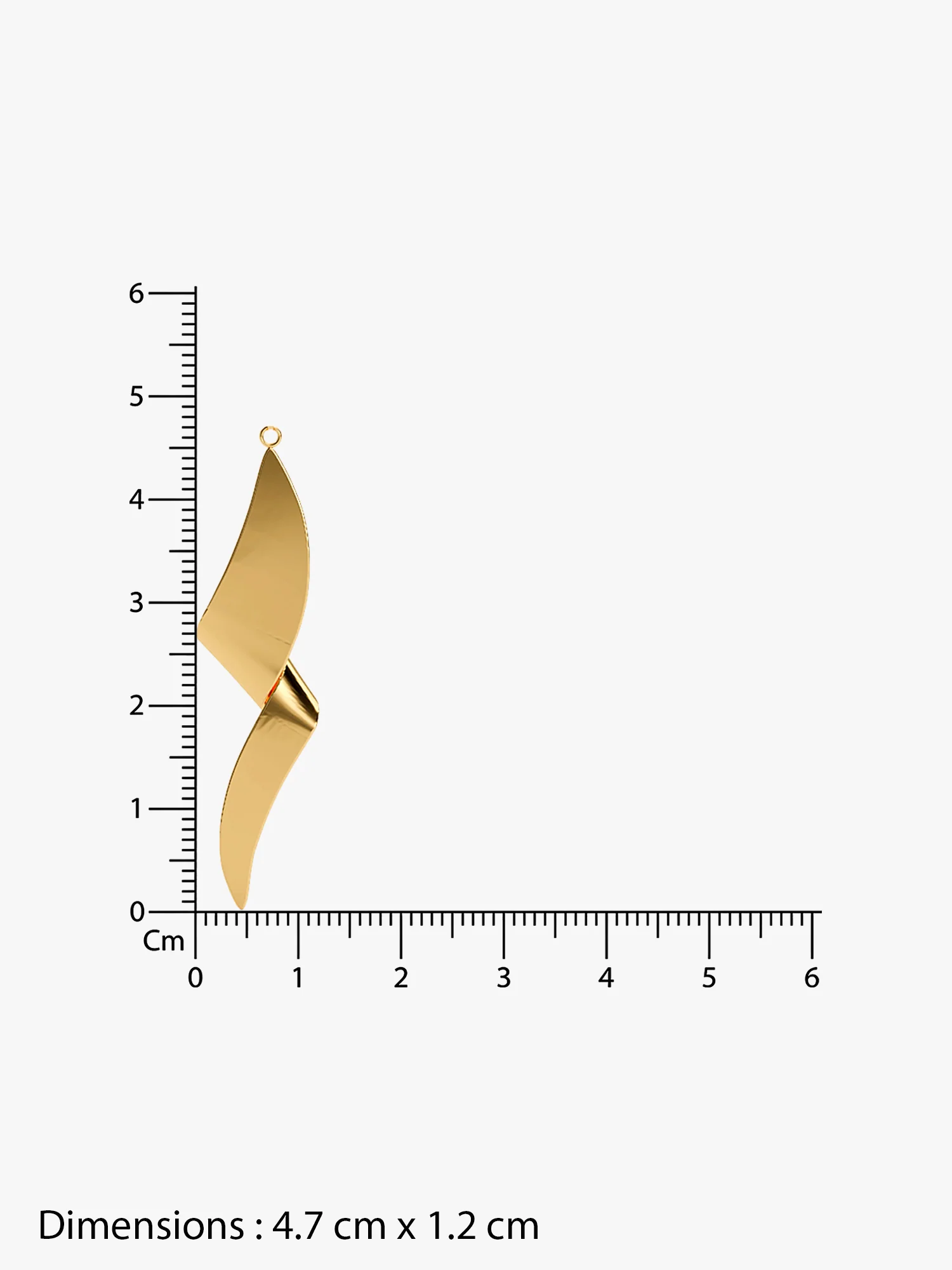 Wave Mood Gold Plated Pendant With Link Chain - Image 6