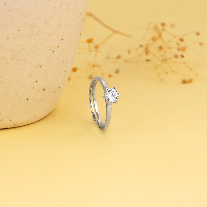 Silver Snowfall Ring - Image 2